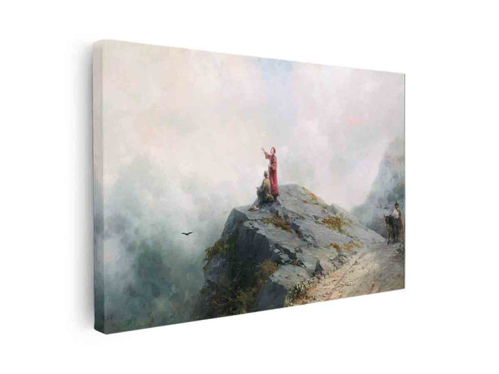 Dante Shows an Artist Some Unusual Clouds