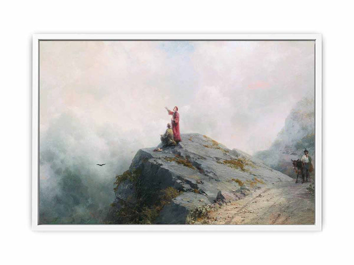 Dante Shows an Artist Some Unusual Clouds