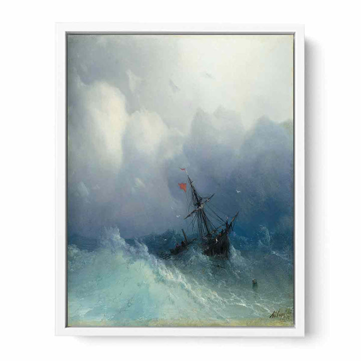 Shipwreck on Stormy Seas