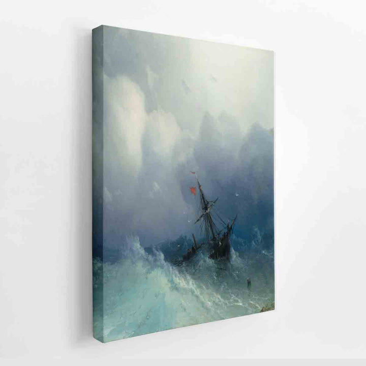 Shipwreck on Stormy Seas
