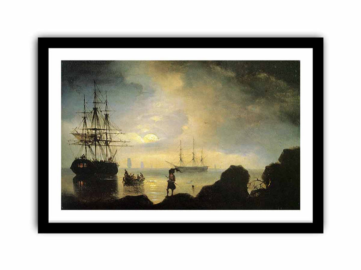 Fishermen on the shore