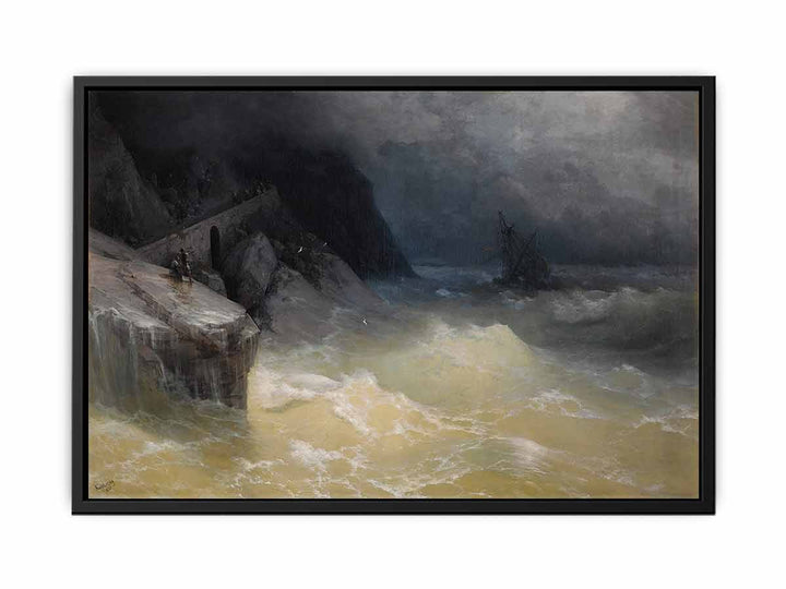 Shipwreck off the Black Sea Coast