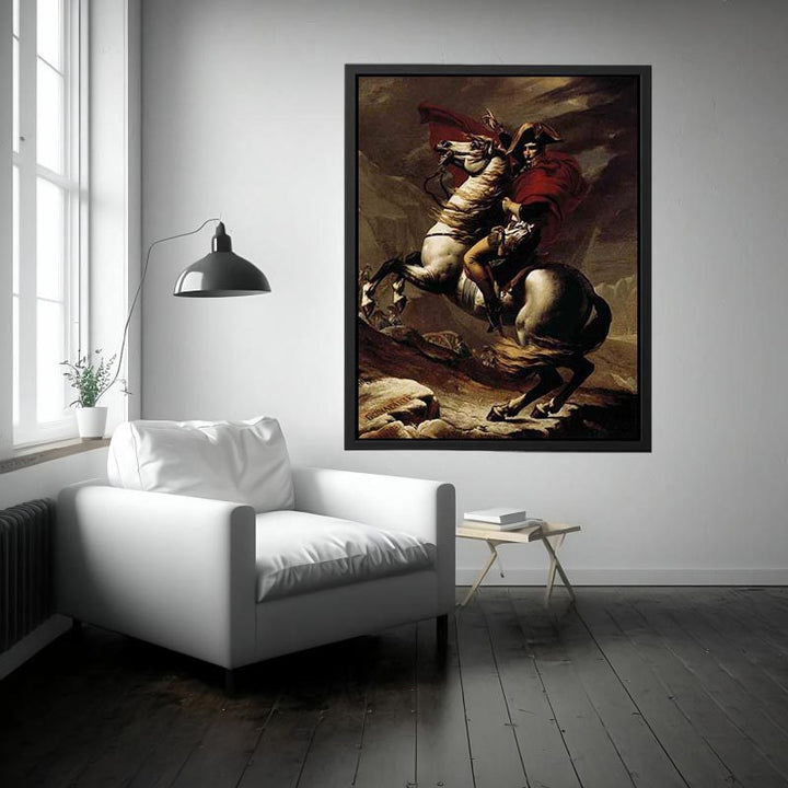 Bonaparte, Calm on a Fiery Steed, Crossing the Alps 1801