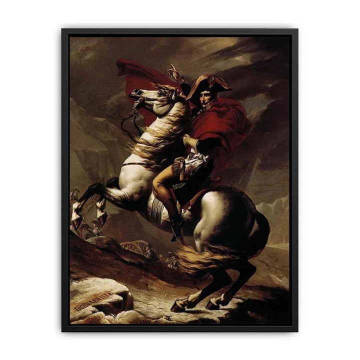 Bonaparte, Calm on a Fiery Steed, Crossing the Alps 1801