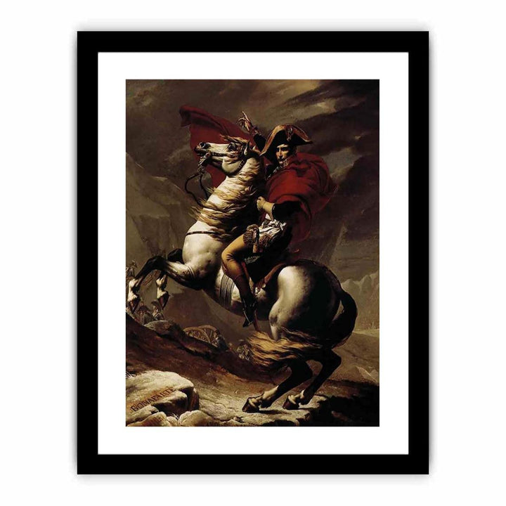 Bonaparte, Calm on a Fiery Steed, Crossing the Alps 1801
