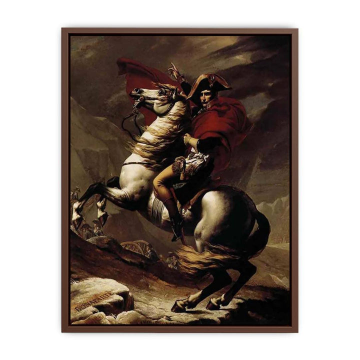 Bonaparte, Calm on a Fiery Steed, Crossing the Alps 1801
