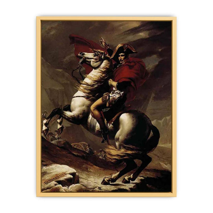 Bonaparte, Calm on a Fiery Steed, Crossing the Alps 1801