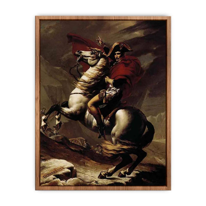 Bonaparte, Calm on a Fiery Steed, Crossing the Alps 1801