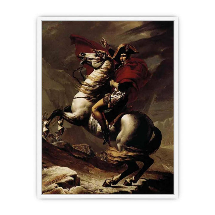 Bonaparte, Calm on a Fiery Steed, Crossing the Alps 1801