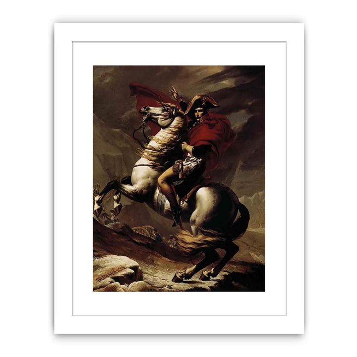 Bonaparte, Calm on a Fiery Steed, Crossing the Alps 1801