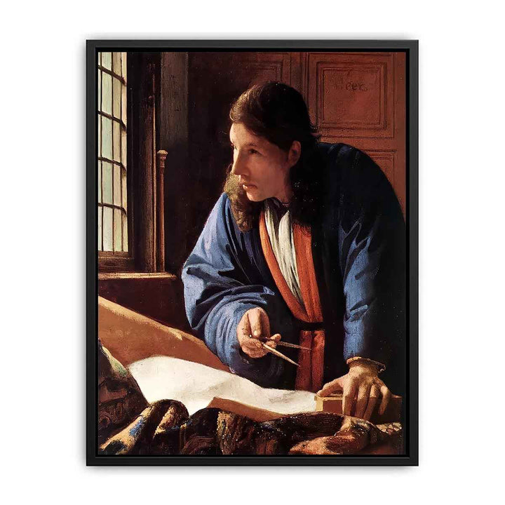 The Geographer  by Jan Vermeer Van Delft