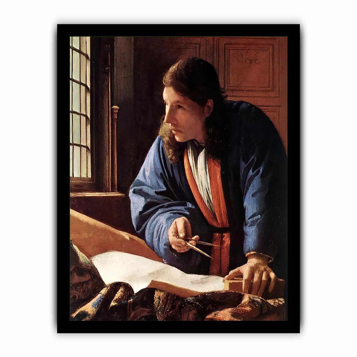 The Geographer  by Jan Vermeer Van Delft