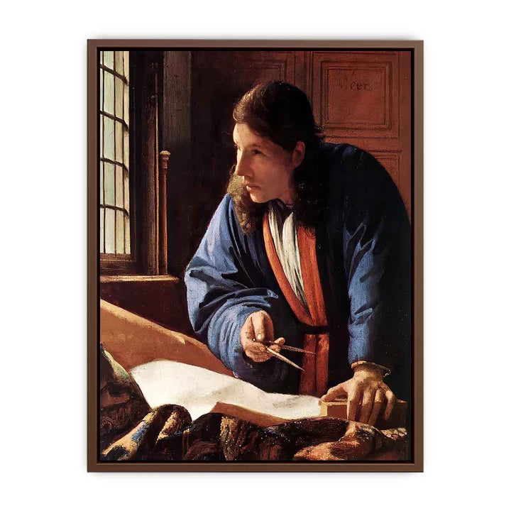 The Geographer  by Jan Vermeer Van Delft