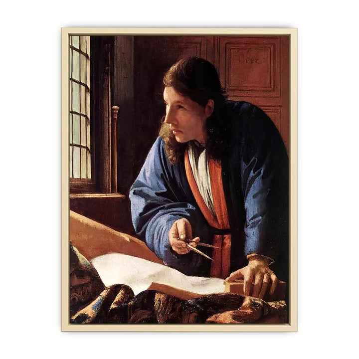 The Geographer  by Jan Vermeer Van Delft