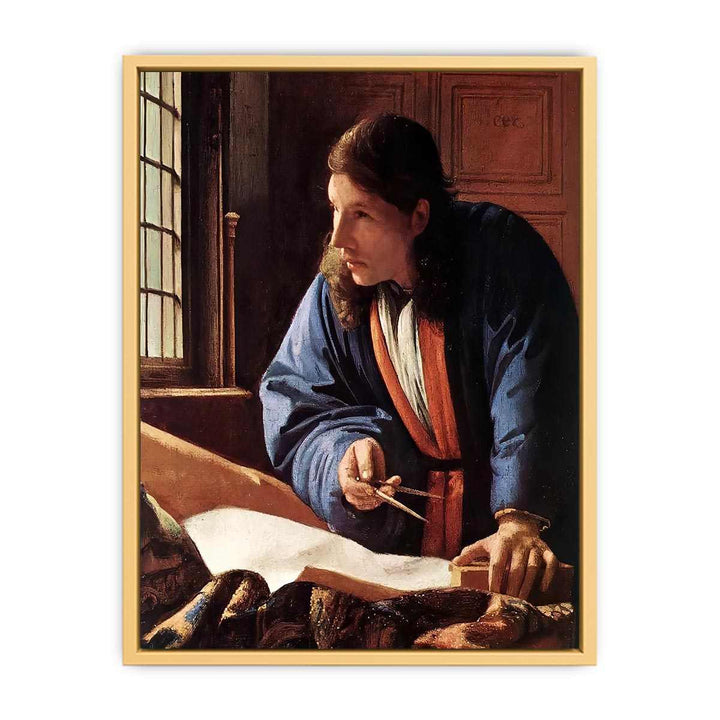 The Geographer  by Jan Vermeer Van Delft