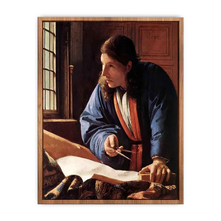 The Geographer  by Jan Vermeer Van Delft