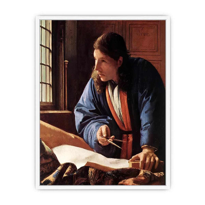 The Geographer  by Jan Vermeer Van Delft