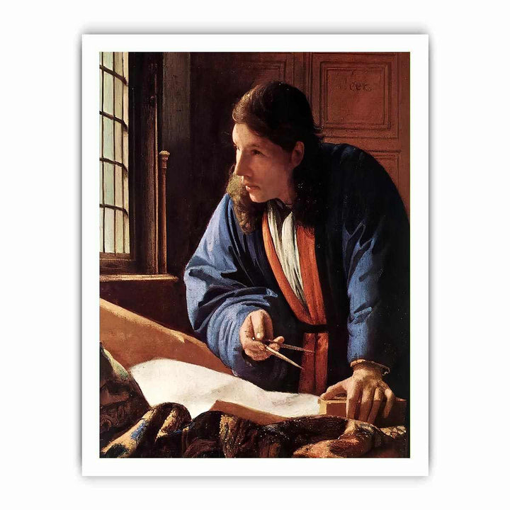 The Geographer  by Jan Vermeer Van Delft