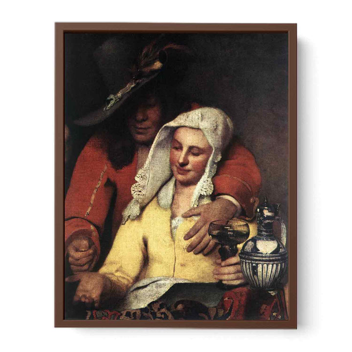 The Procuress (detail)