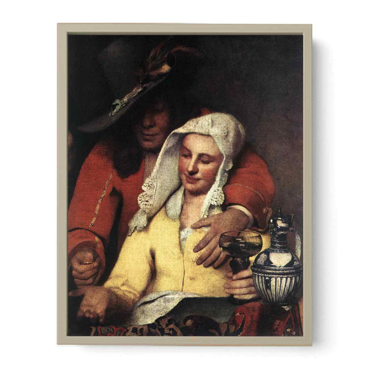 The Procuress (detail)