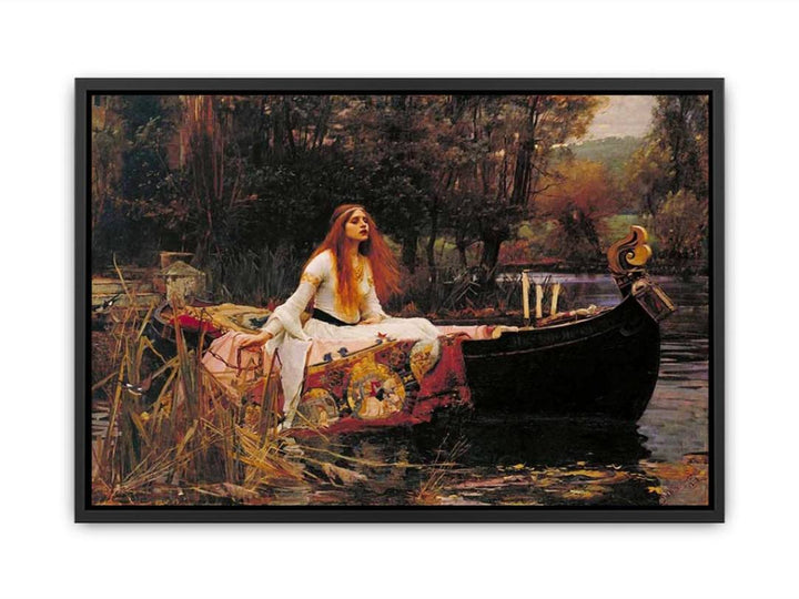 The Lady of Shalott Canvas Print