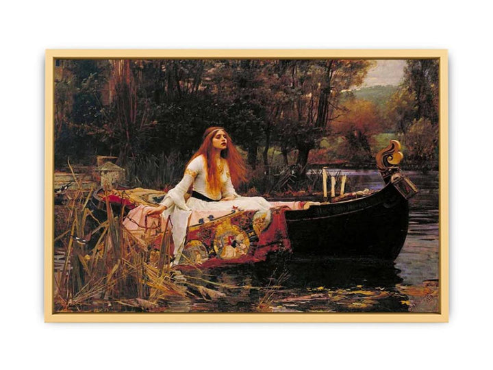 The Lady of Shalott Streched canvas