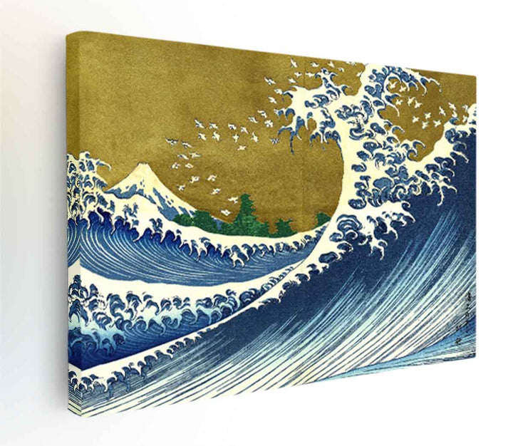 A colored version of the Big wave
