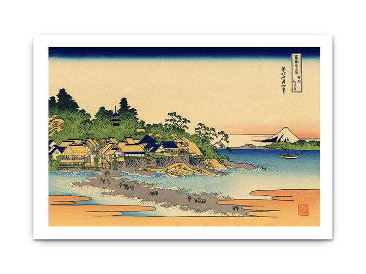 Enoshima in the Sagami province
