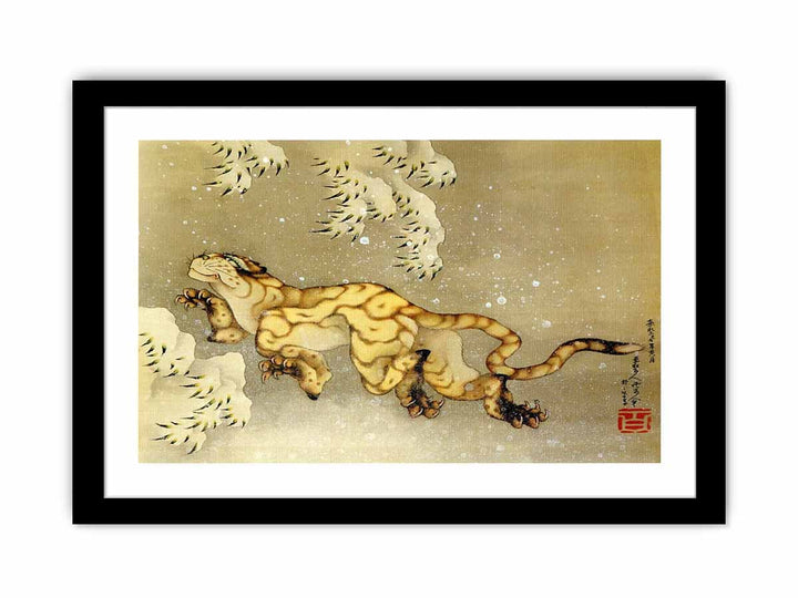 Old Tiger in the Snow