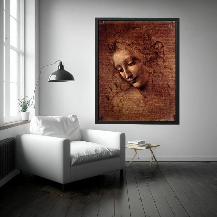 Female head (The Lady of the Dishevelled Hair) (or La Scapigliata)