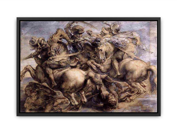 The Battle of Anghiari (detail) 1503-05