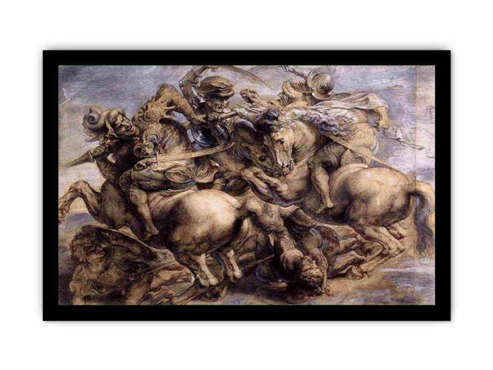 The Battle of Anghiari (detail) 1503-05