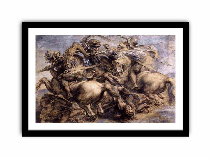 The Battle of Anghiari (detail) 1503-05