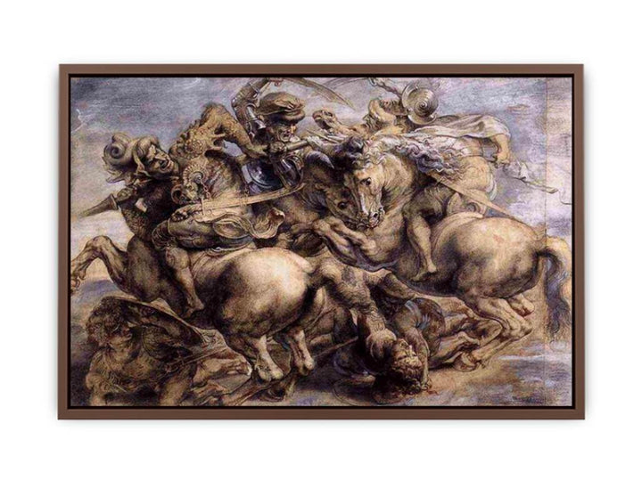 The Battle of Anghiari (detail) 1503-05