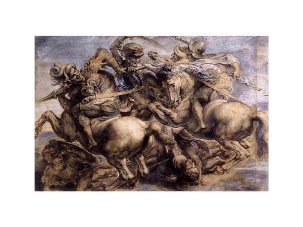 The Battle of Anghiari (detail) 1503-05