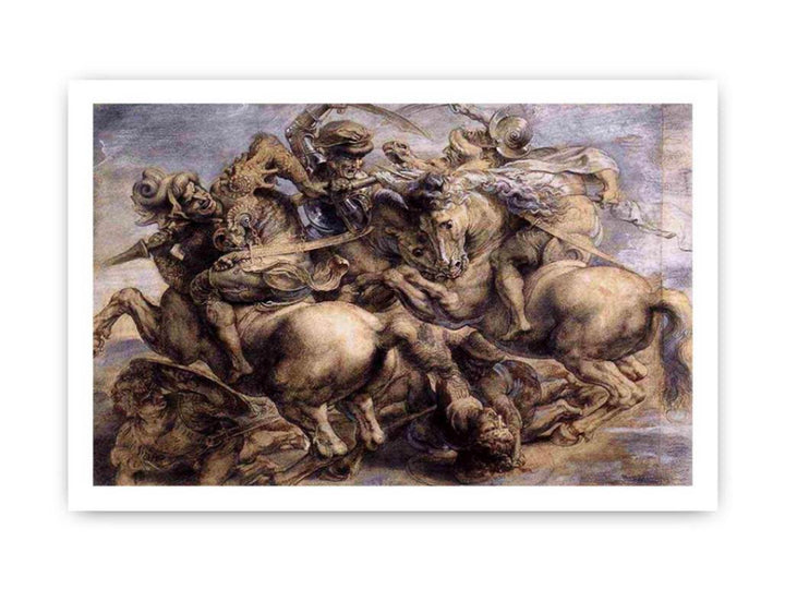 The Battle of Anghiari (detail) 1503-05
