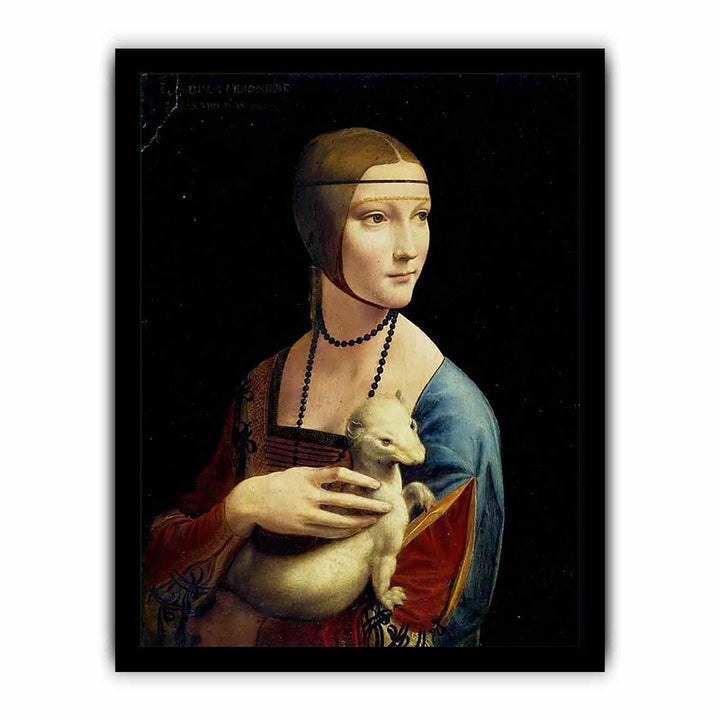 Portrait of Cecilia Gallerani (Lady with an Ermine) 1483-90
