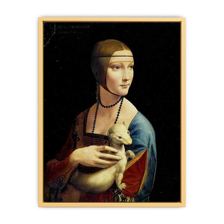 Portrait of Cecilia Gallerani (Lady with an Ermine) 1483-90