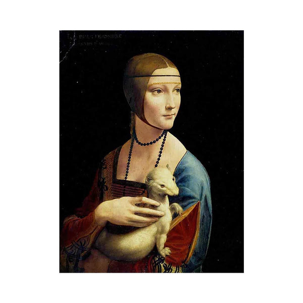Portrait of Cecilia Gallerani (Lady with an Ermine) 1483-90