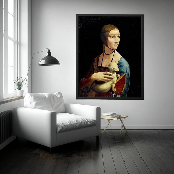 Portrait of Cecilia Gallerani (Lady with an Ermine) 1483-90