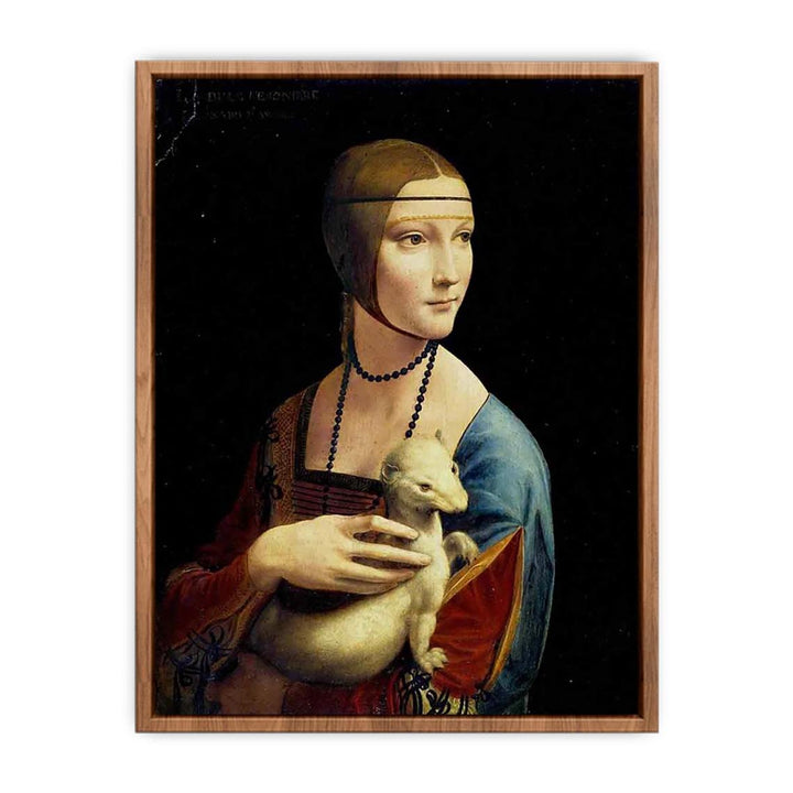 Portrait of Cecilia Gallerani (Lady with an Ermine) 1483-90