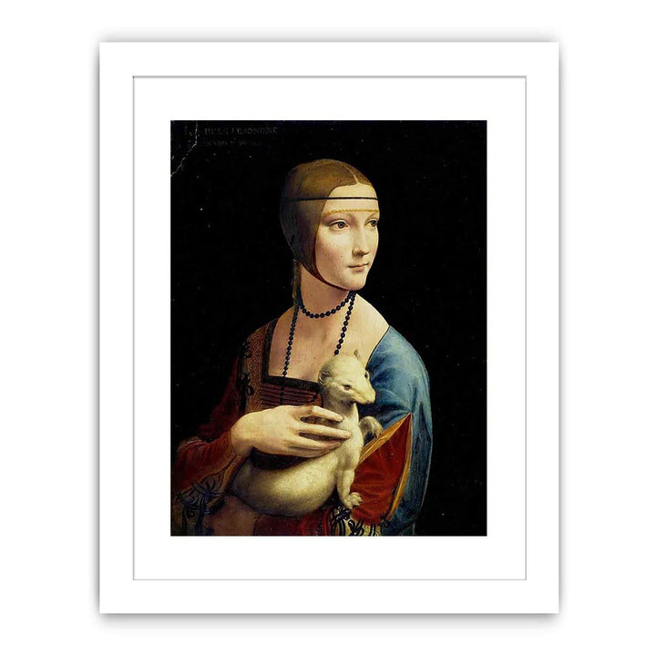 Portrait of Cecilia Gallerani (Lady with an Ermine) 1483-90