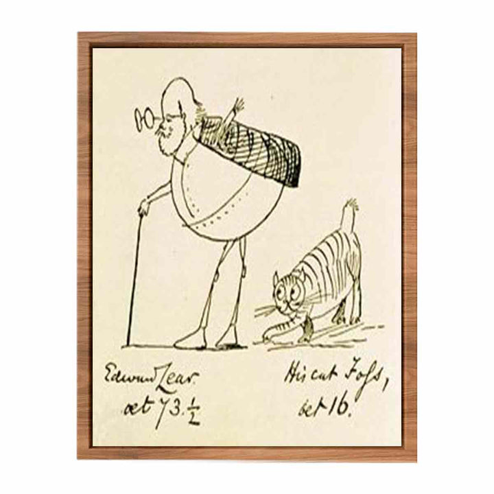 Edward Lear and His Cat Foss