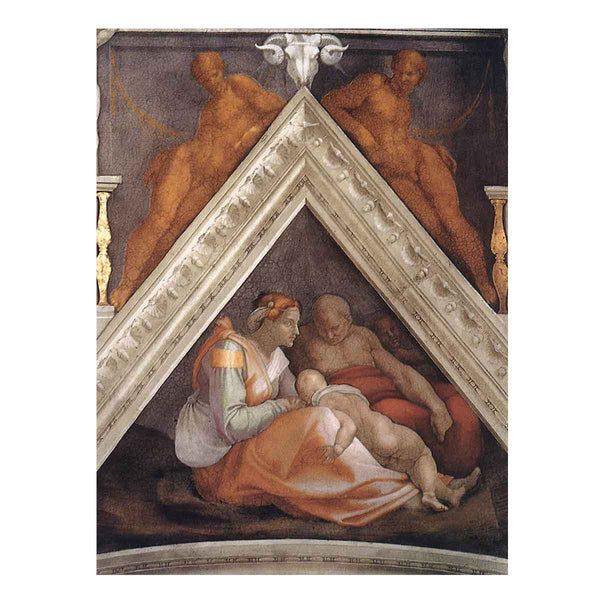 Ancestors of Christ - Zerubbabel with parents and a brother