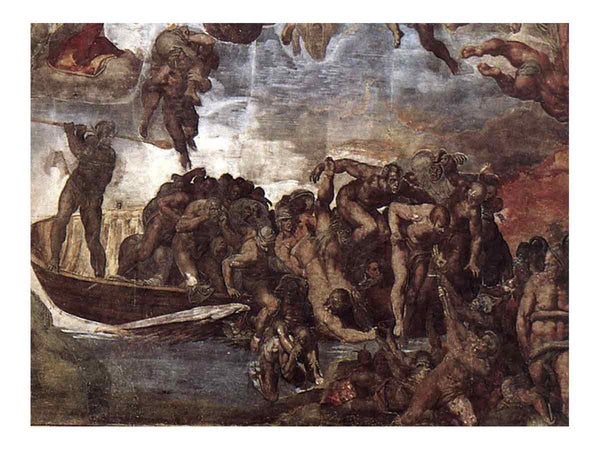 Last Judgment (detail-7) 1537-41
