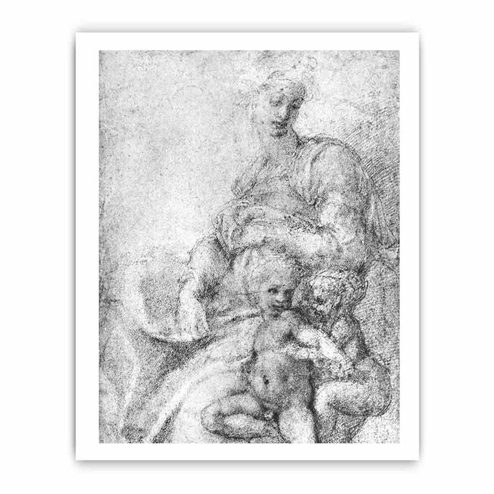 Madonna, Child and St John 1520s