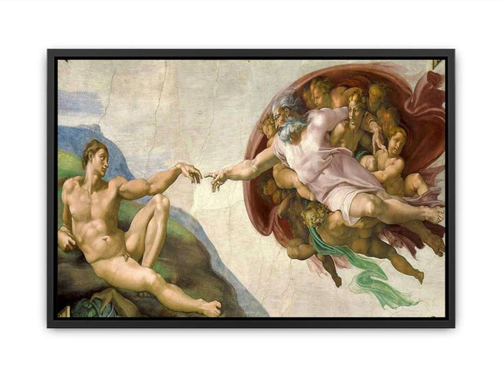 Creation of adam  by Michelangelo