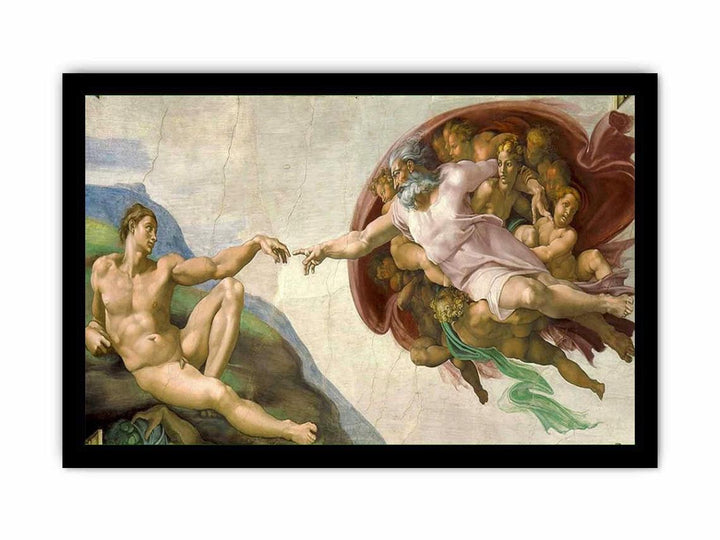 Creation of adam  by Michelangelo