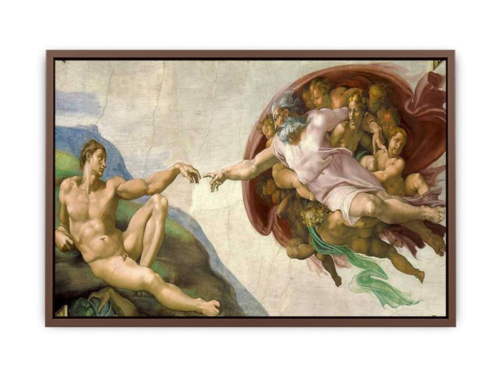 Creation of adam  by Michelangelo