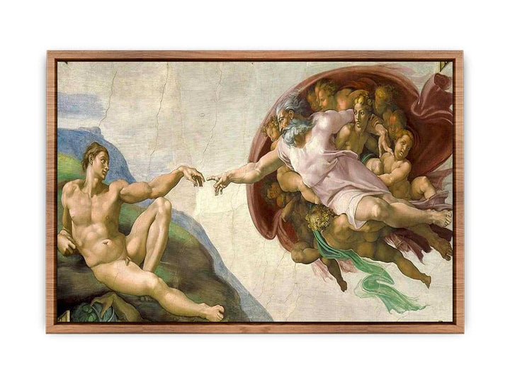 Creation of adam  by Michelangelo